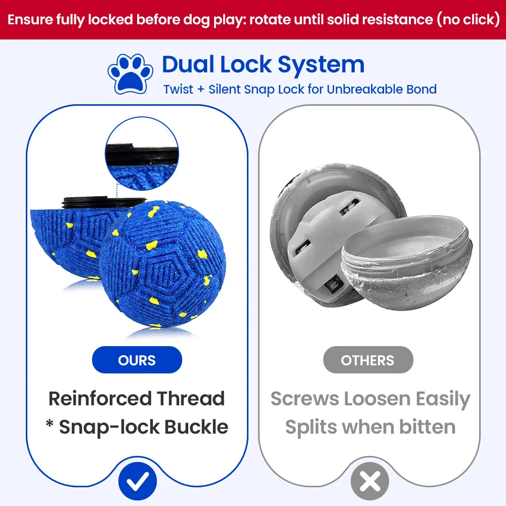 Smart Interactive Rolling Dog Ball - Durable