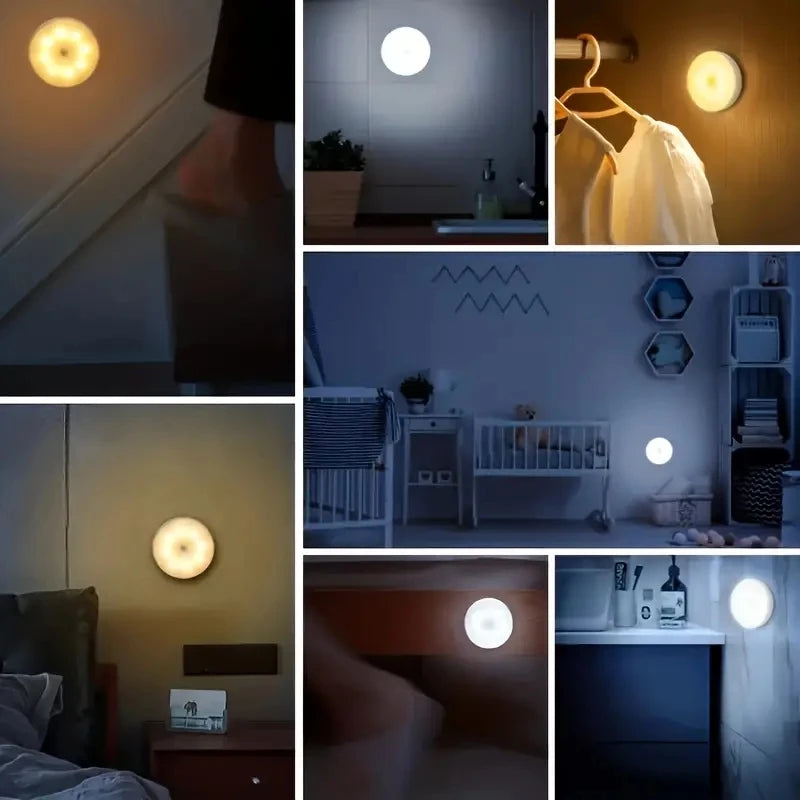Motion Sensor Night Light Rechargeable