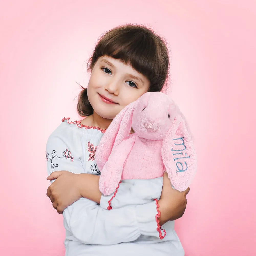 Personalized Name Easter Bunny Plush