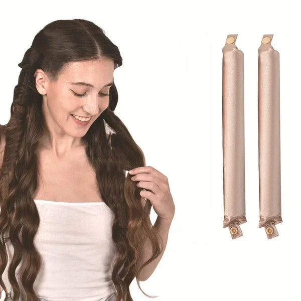 Satin Heatless Curling Rod Set