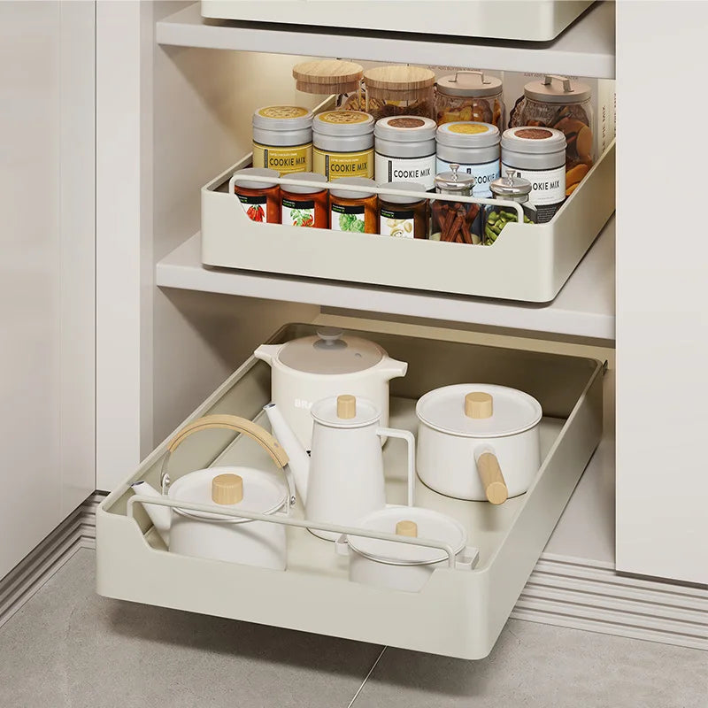 Slide-Out Kitchen Cabinet Organizer