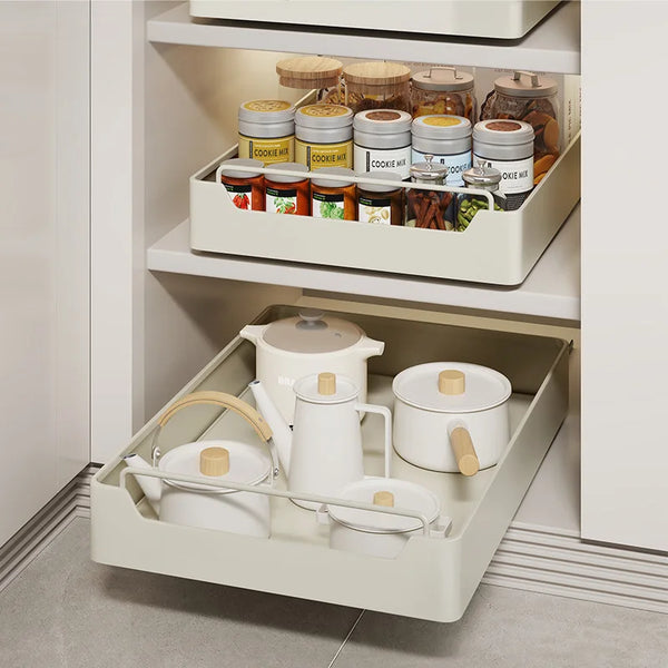 Slide-Out Kitchen Cabinet Organizer