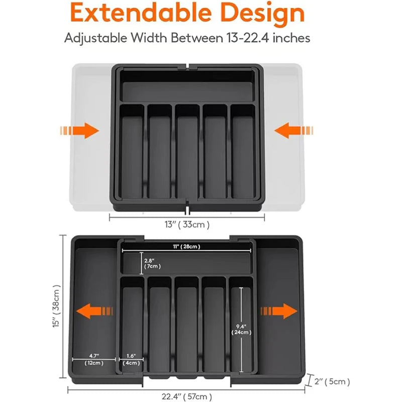Expandable Kitchen Drawer Organizer