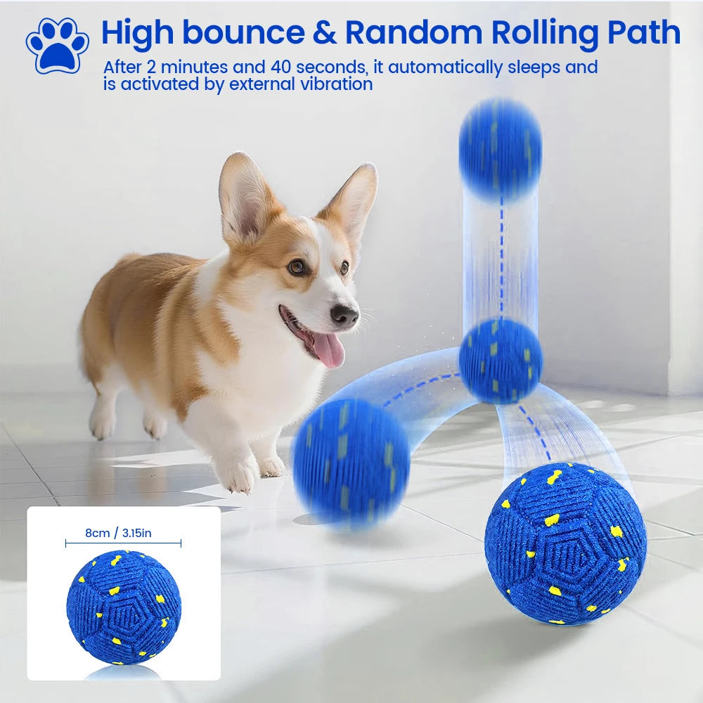 Smart Interactive Rolling Dog Ball - Durable