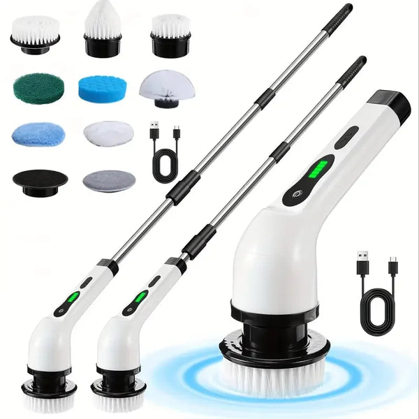 Cordless Power Spin Scrubber (Extendable Handle)