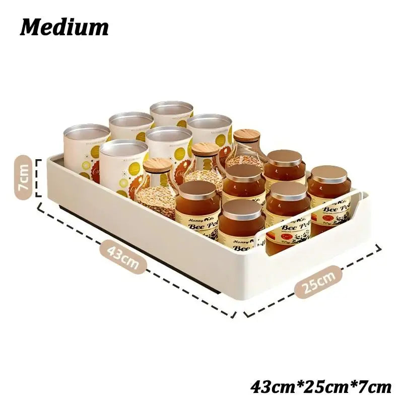 Slide-Out Kitchen Cabinet Organizer